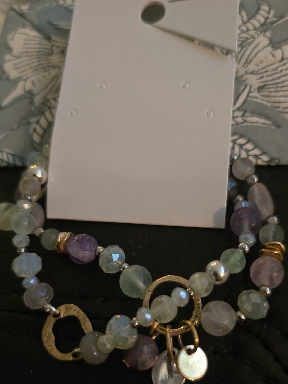 J. Jill Gold Accent Multicolor Beaded Bracelet - Women Jewelry - Picture 2 of 2